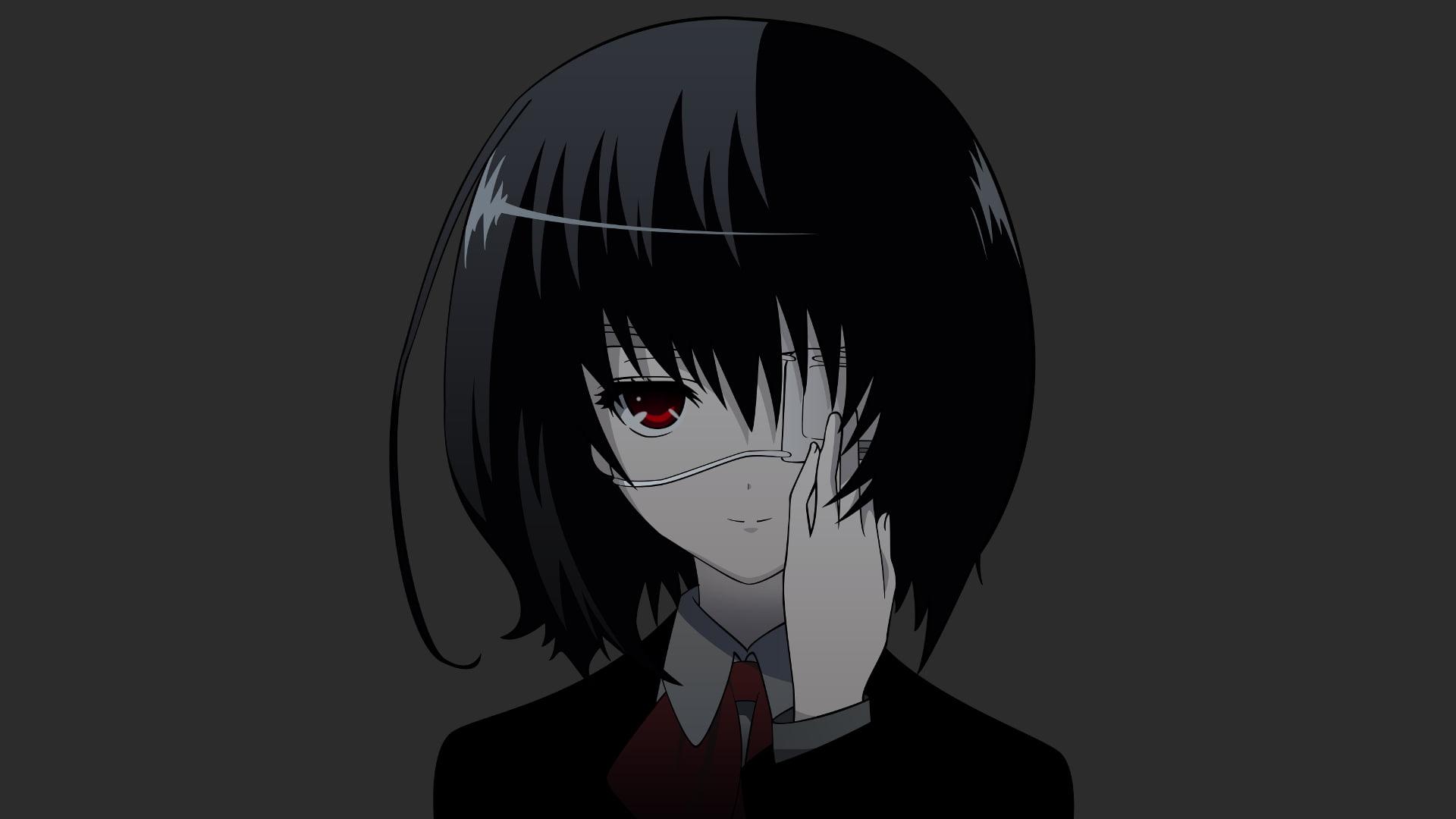 1920x1080 Female animated character poster, Another, Misaki Mei HD wallpaper