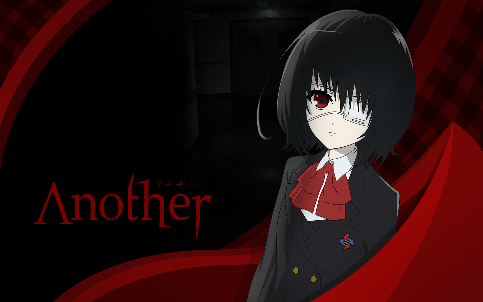 1680x1050 Another Misaki Wallpaper