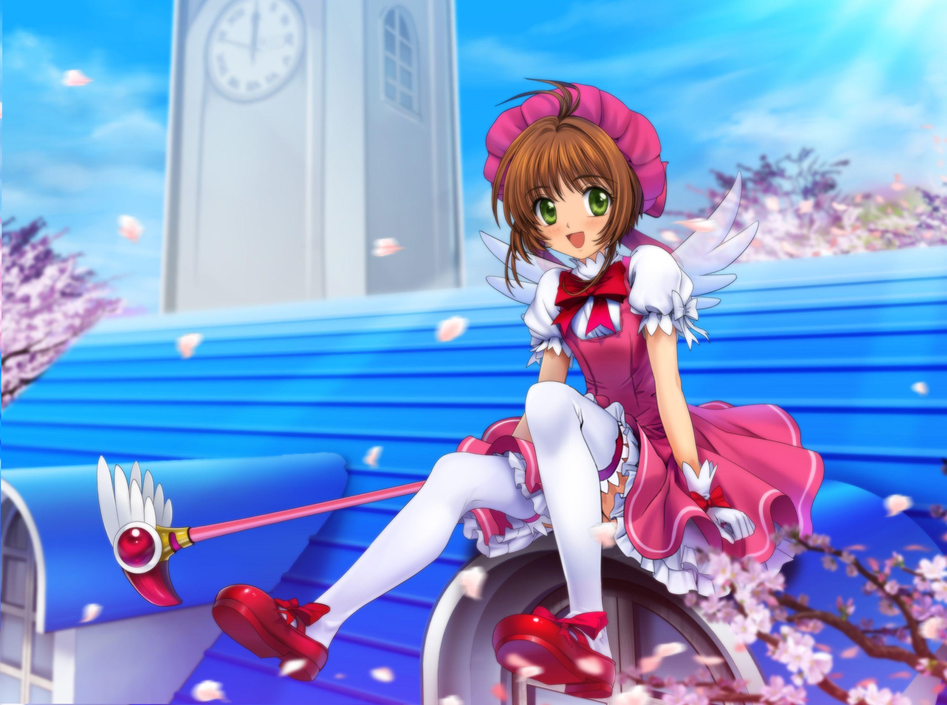 3022x2250 Sakura Kinomoto Is A 10 Year Old Girl Who Lives With Card
