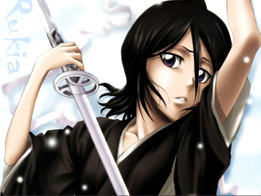 1024x768 Wallpaper Desktops: Rukia Kuchiki