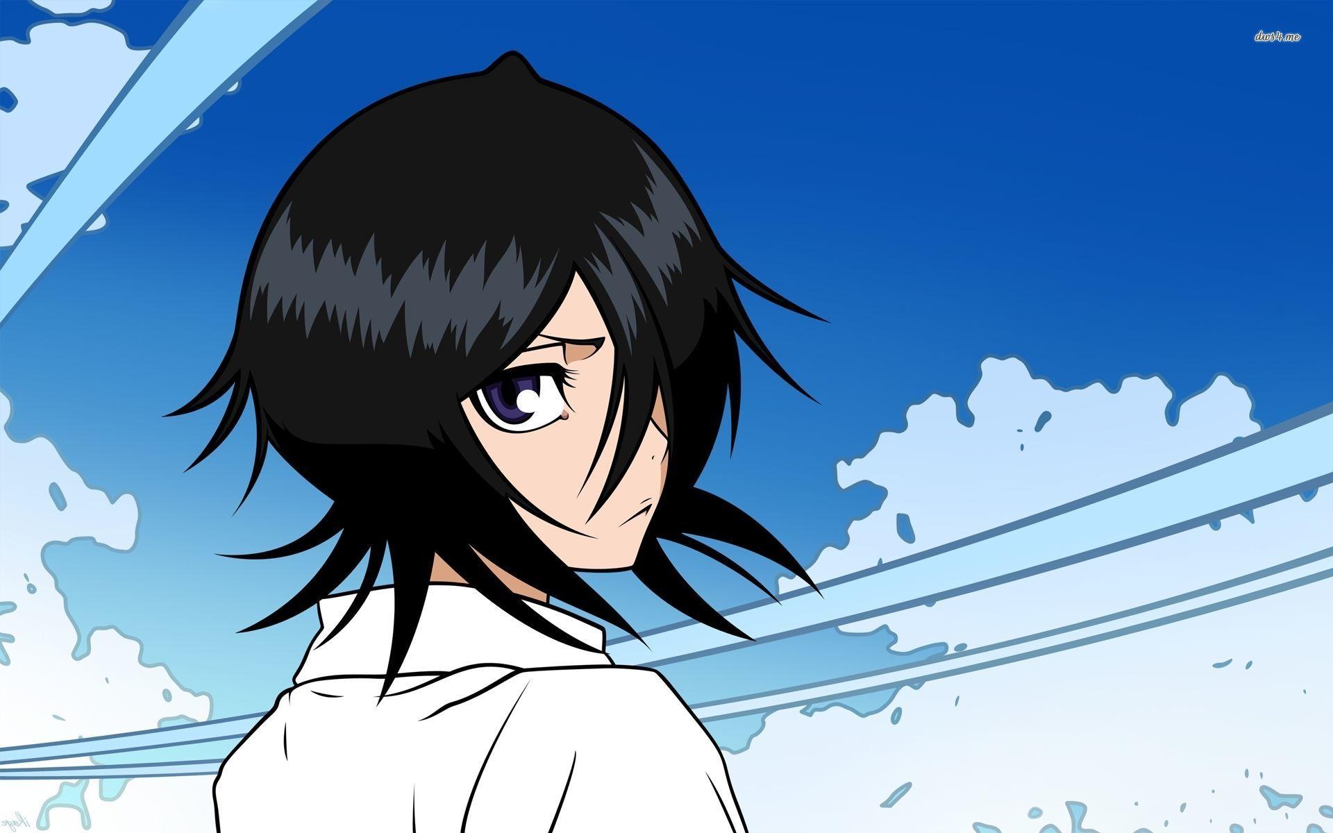 1920x1200 Rukia Kuchiki Looking Sad In Bleach Wallpaper Kuchiki Sad