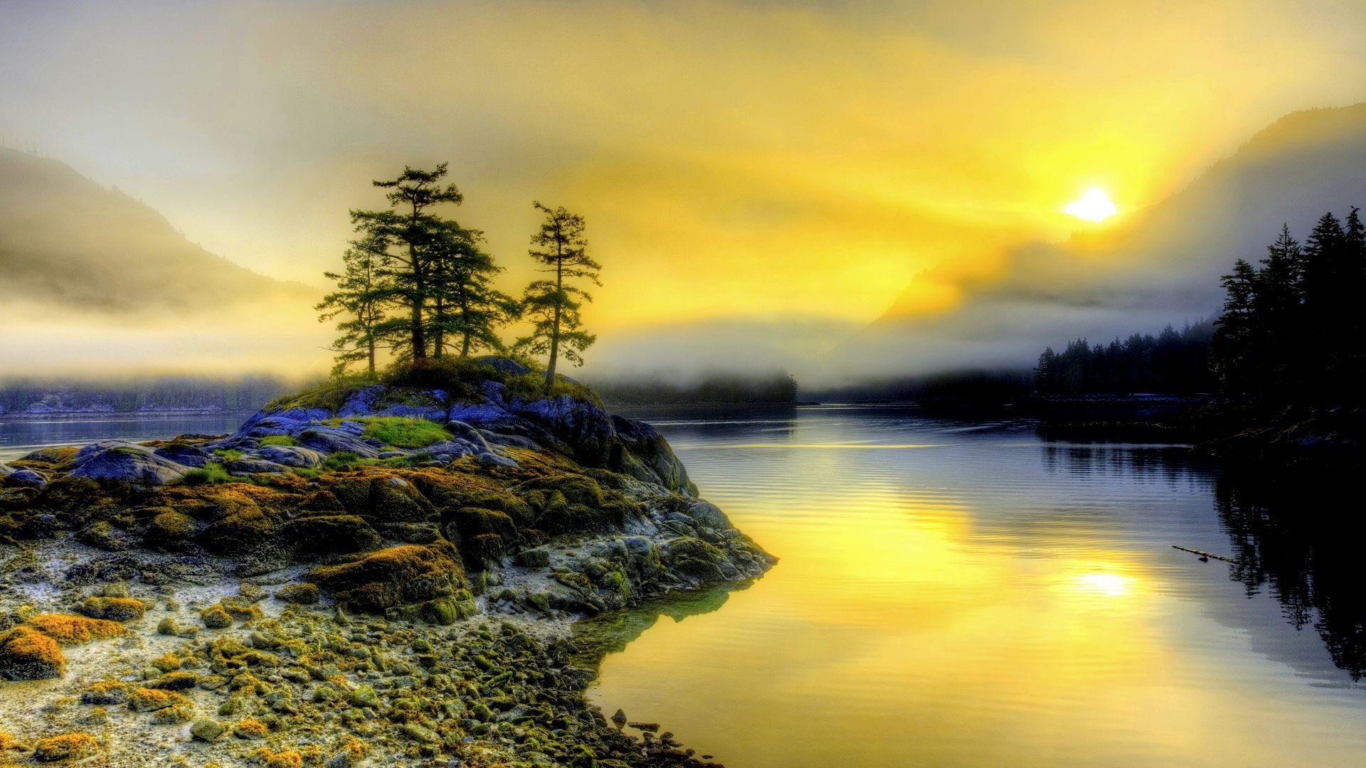1920x1080 Beautiful Misty wallpaperx1080