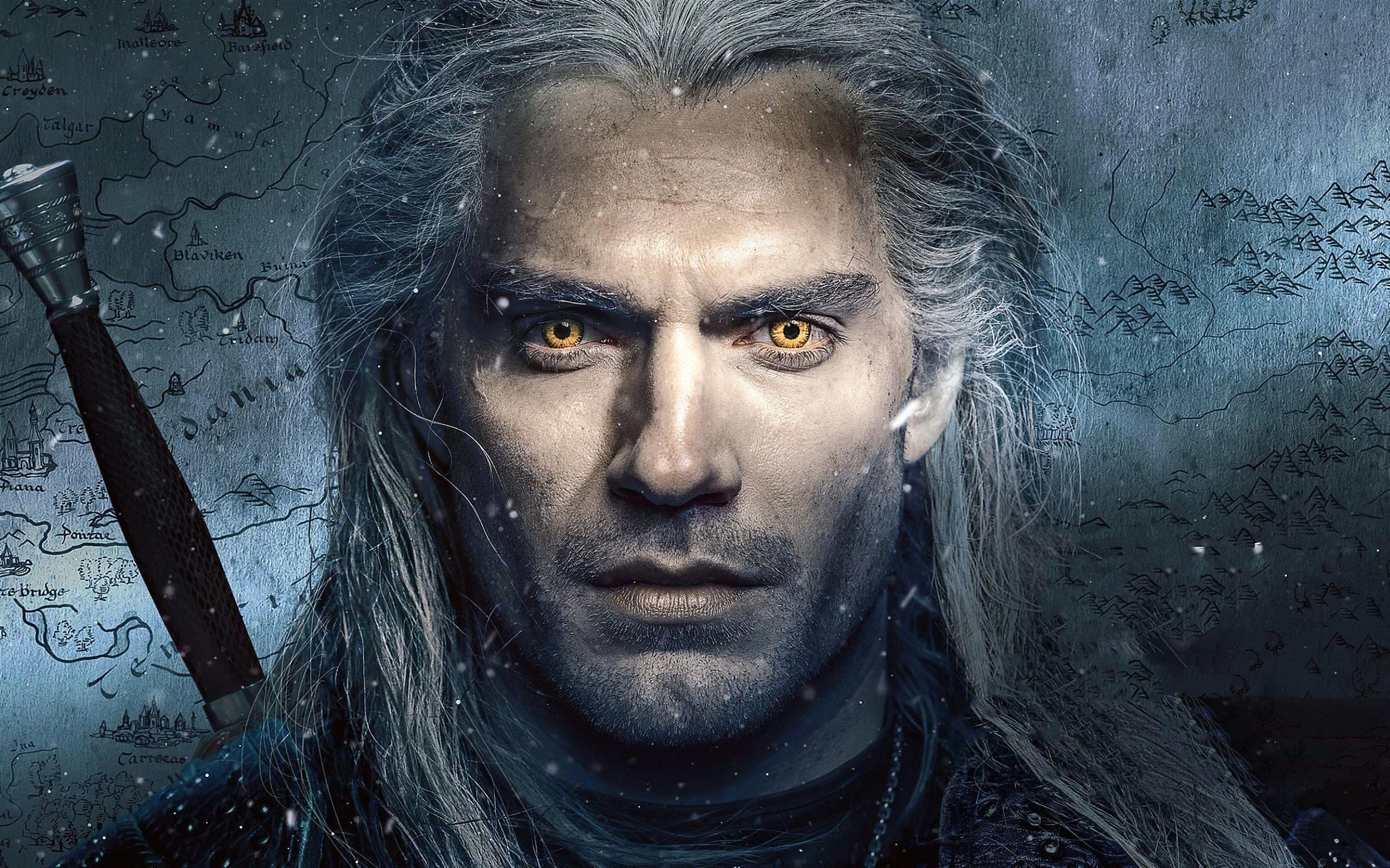 2560x1600 Wallpaper Geralt of Rivia, Henry Cavill, The Witcher background