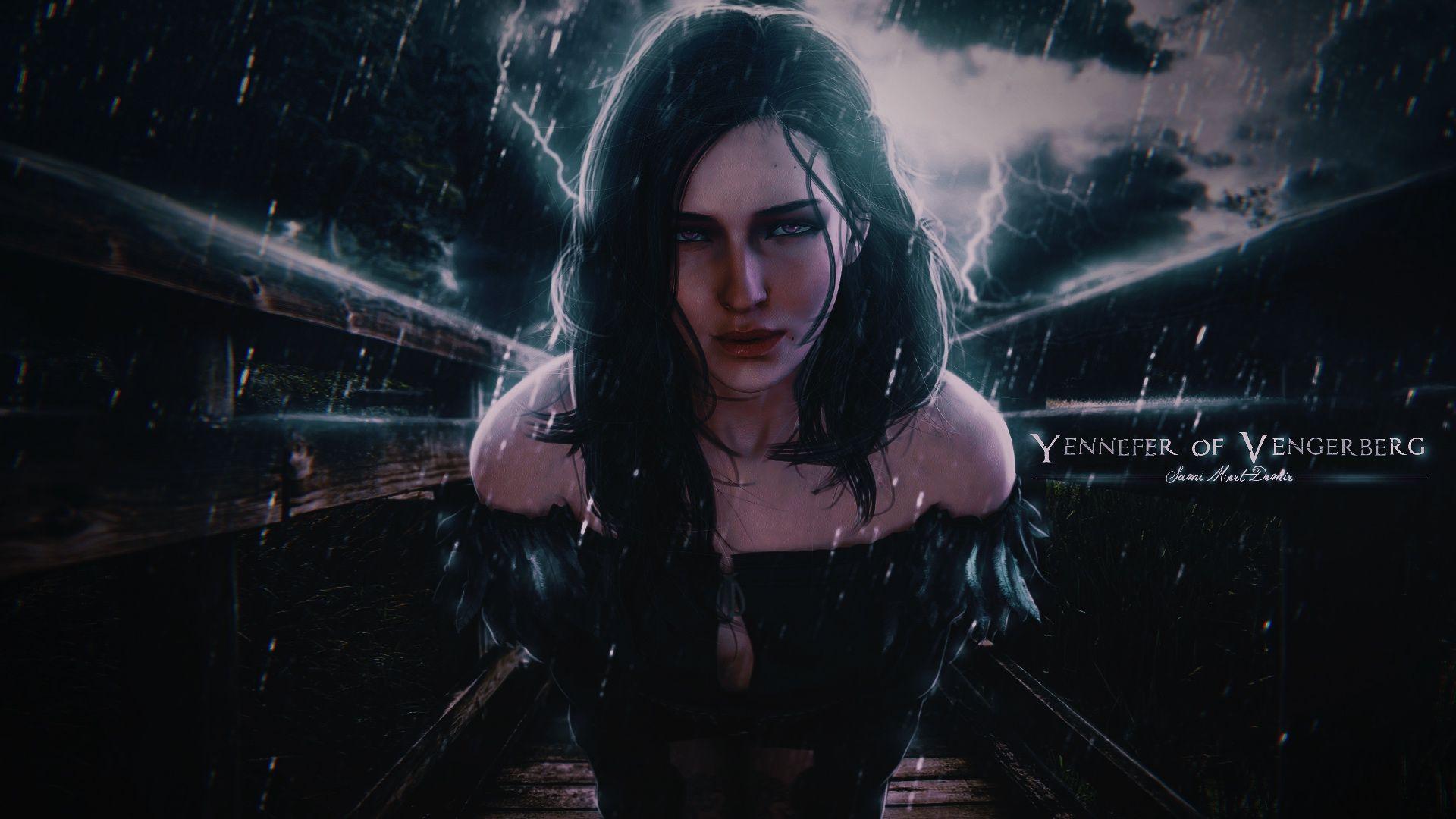 1920x1080 Download 1920x1080 wallpaper The witcher 3: wild hunt, game, girl