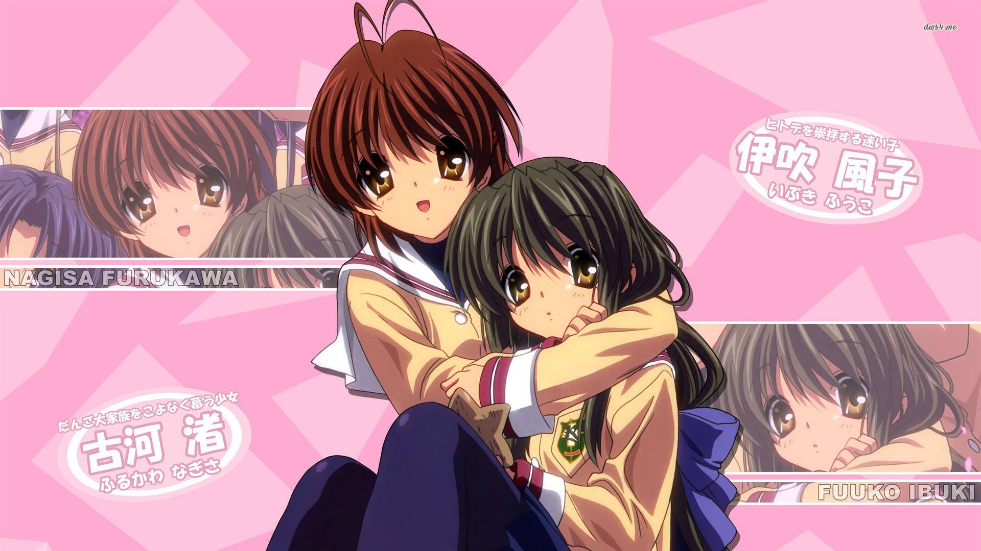 1920x1080 Nagisa Furukawa and Fuuko Ibuki wallpaper