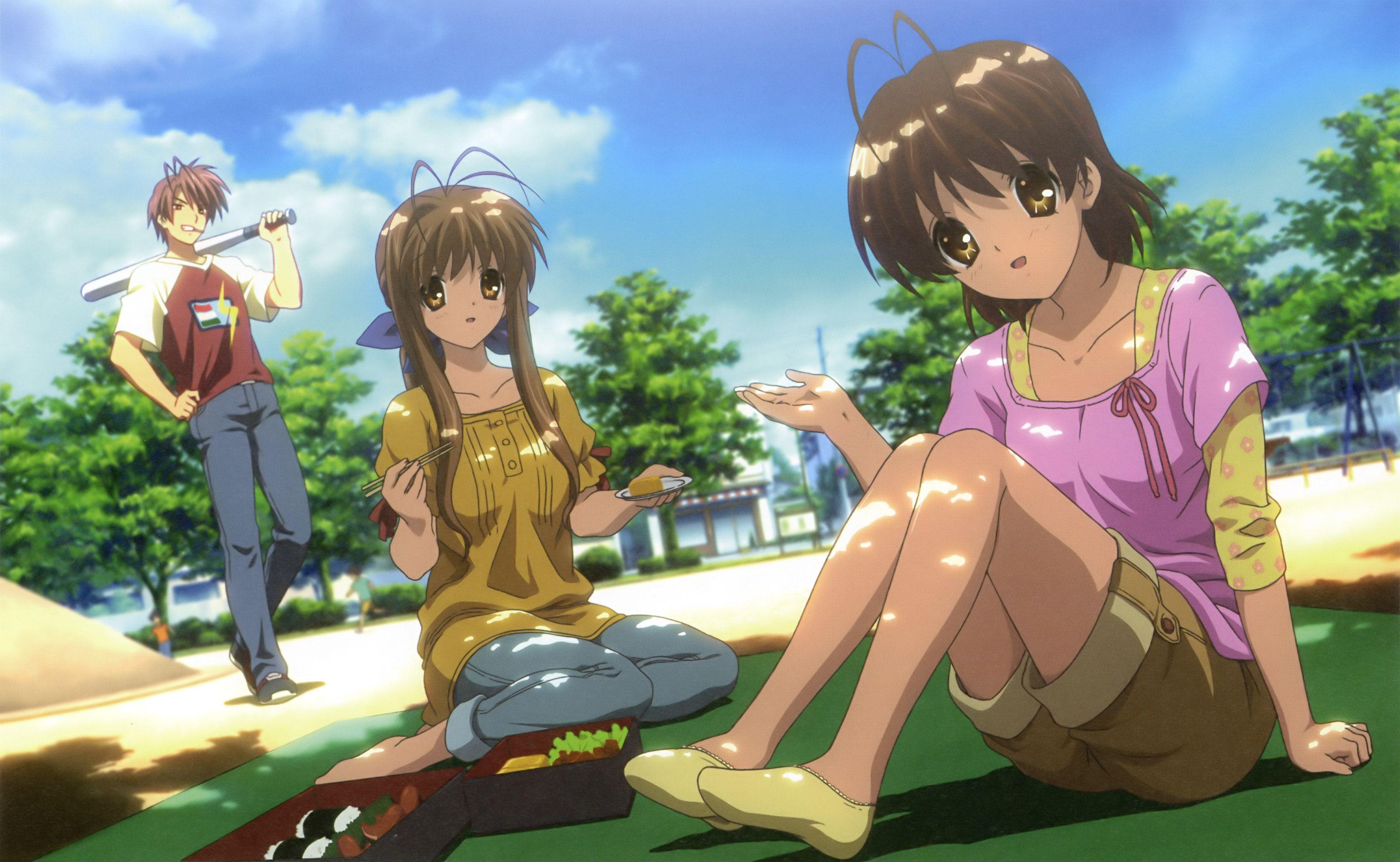 3368x2073 The Furukawa family. Clannad anime, Clannad, Anime