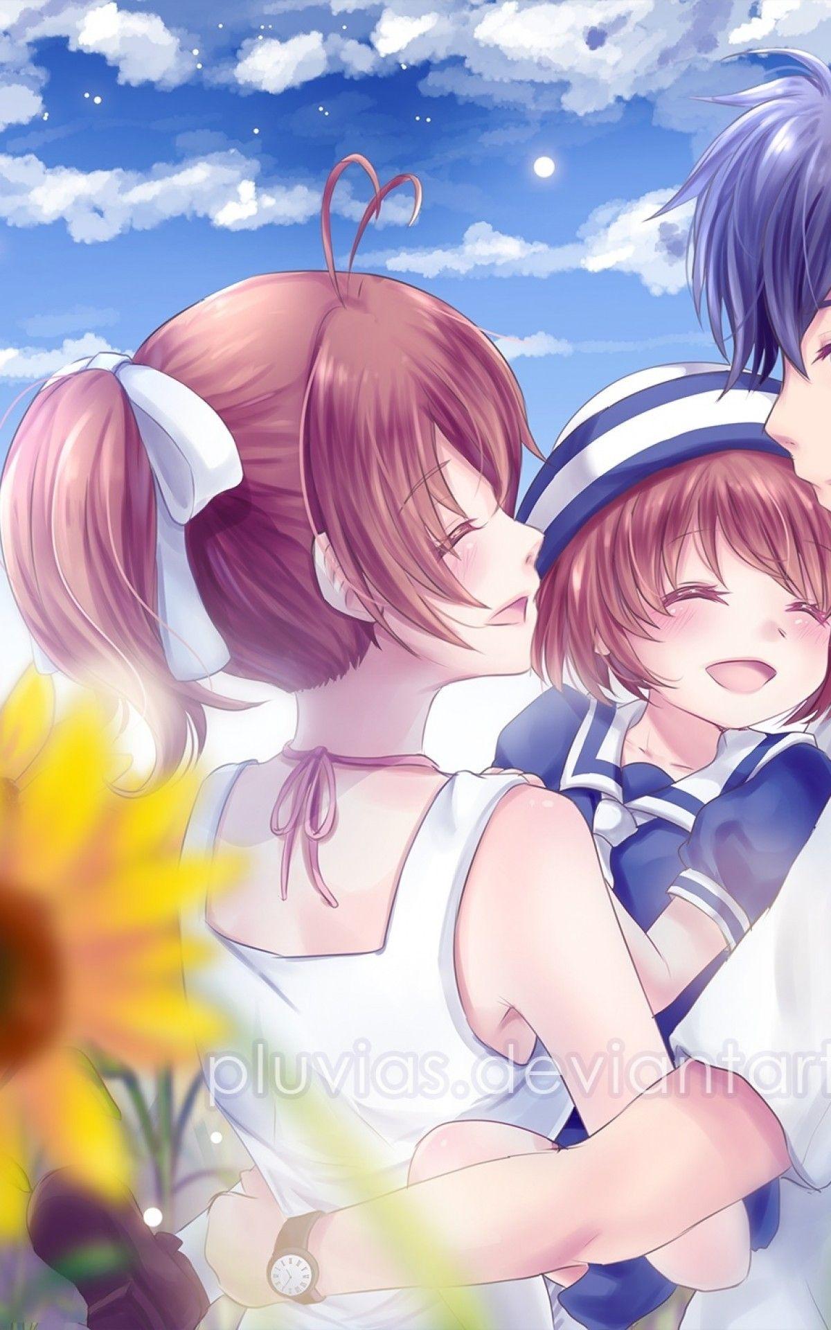 1200x1920 Download 1200x1920 Okazaki Tomoya, Okazaki Ushio, Furukawa Nagisa