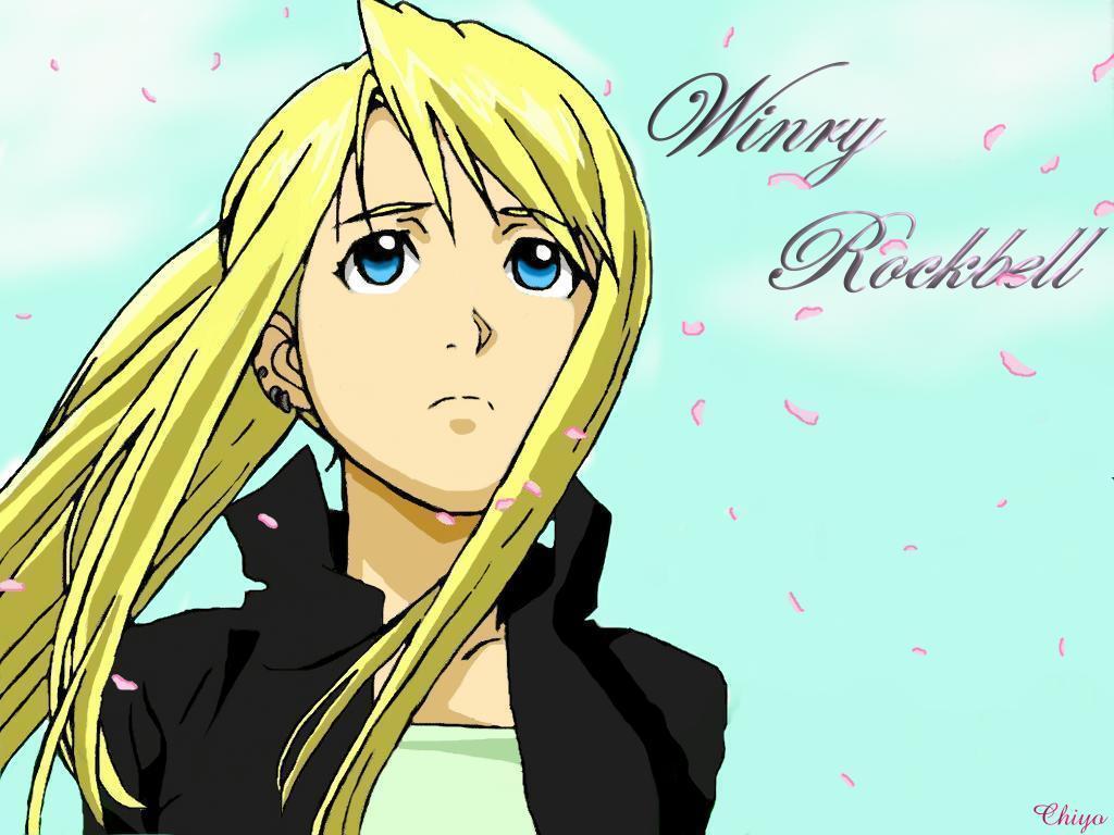 1024x768 Winry Rockbell Wallpaper