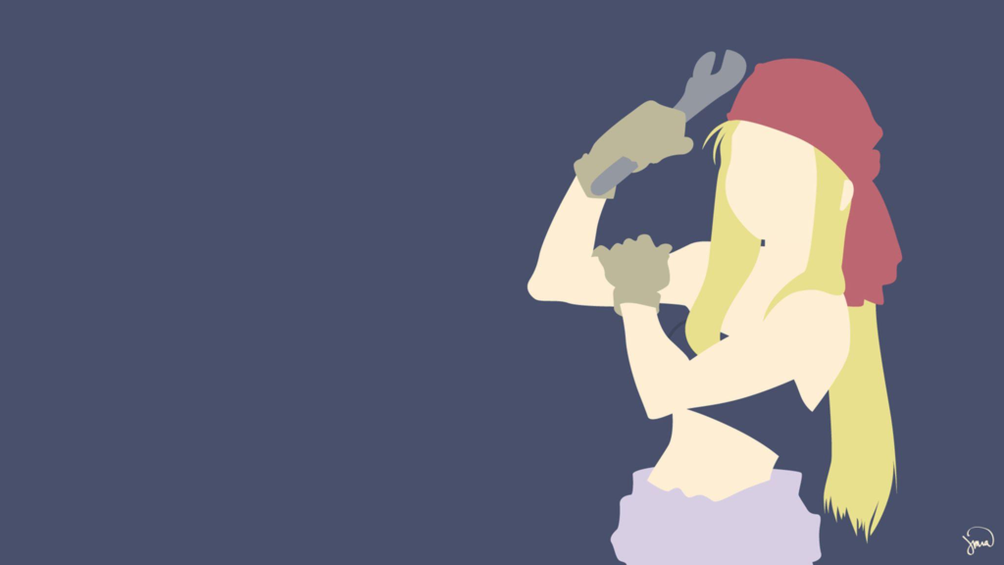 2048x1152 Winry Rockbell (Fullmetal Alchemist Brotherhood). Fullmetal