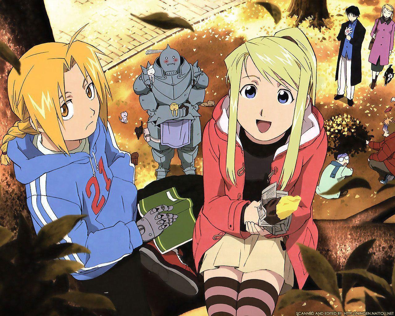 1280x1024 Winry Rockbell Wallpaper