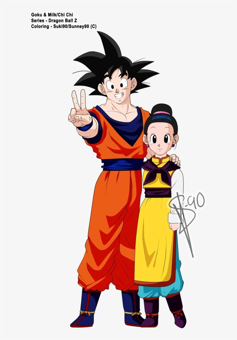 820x1175 Goku Y Milk Png De Dragon Ball Z Transparent PNG