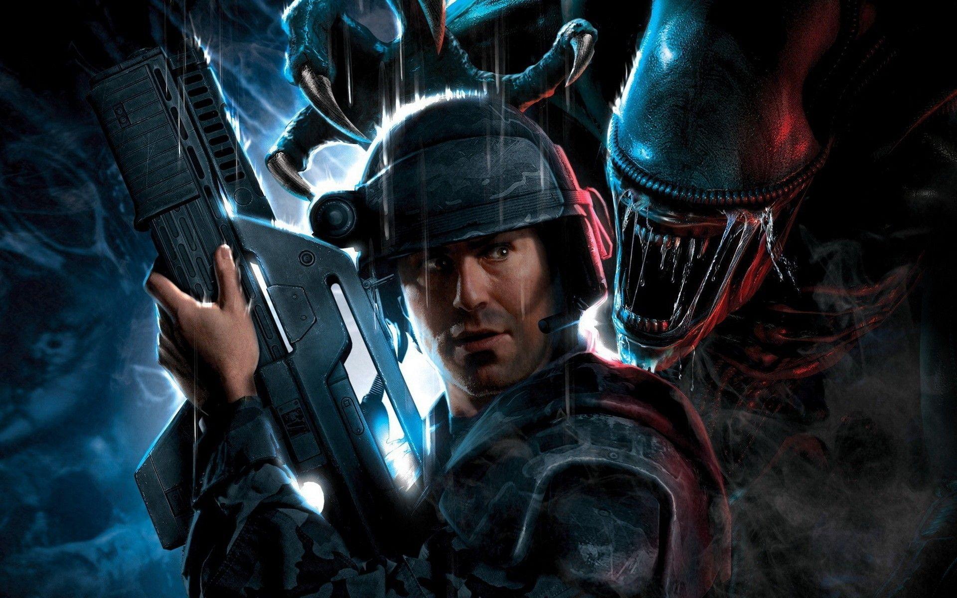 Alien vs. Predator 1080P, 2K, 4K, 5K HD wallpapers free download