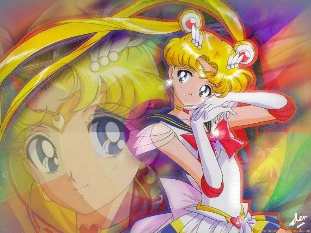 1024x768 Sailor Moon Usagi Wallpaper