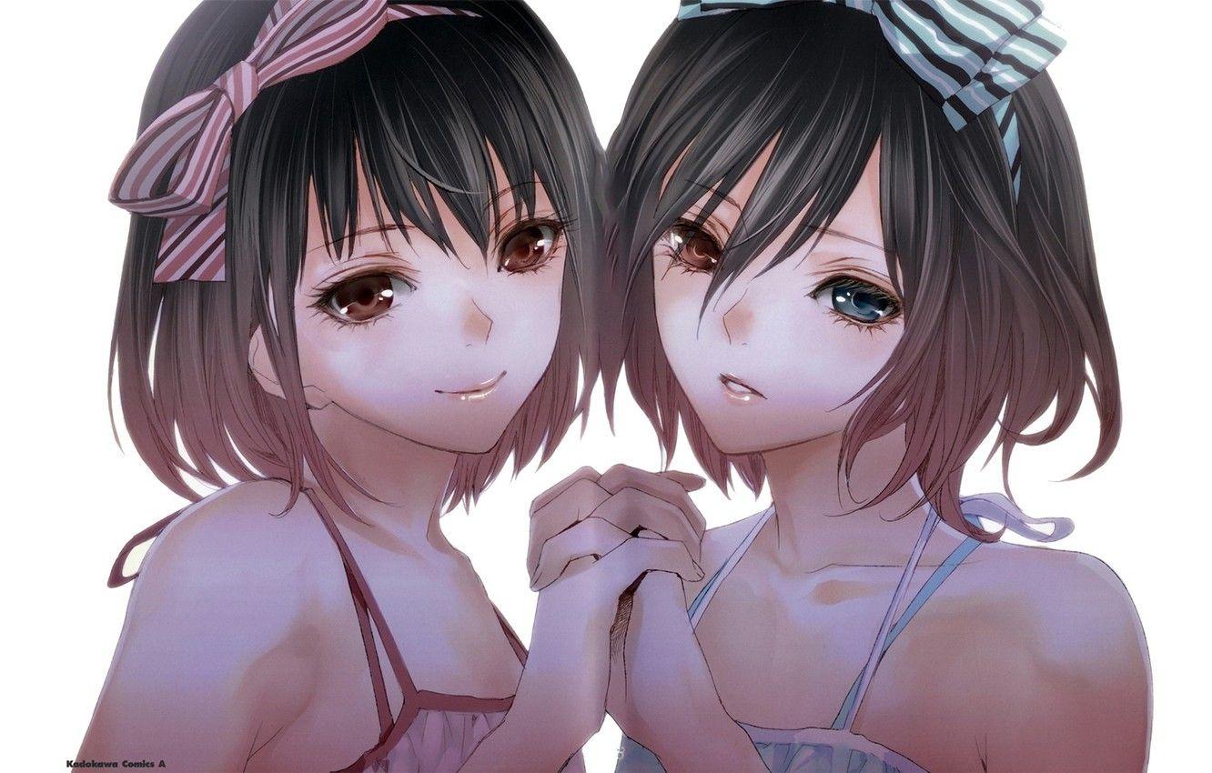 1332x850 Wallpaper girls, anime, art, Another, Mei Misaki image