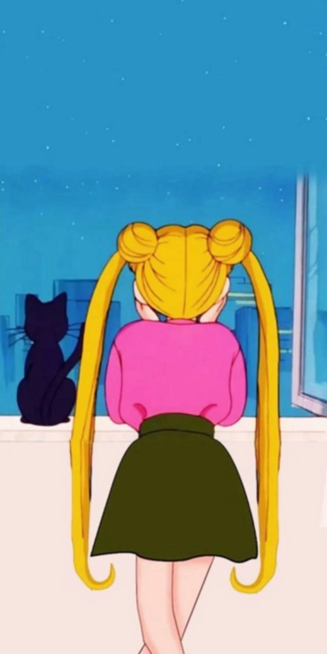 640x1280 Usagi Tsukino wallpaper