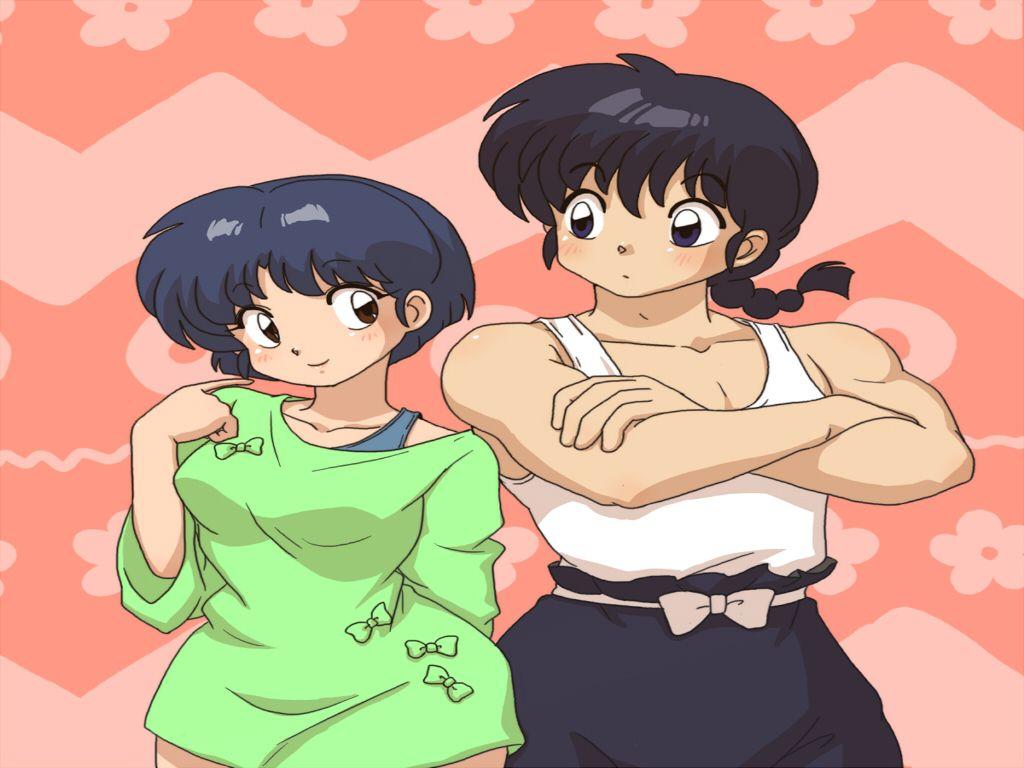 1024x768 ranma x akane Tendo Wallpaper