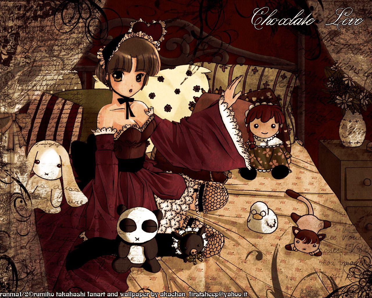 1280x1024 Ranma 1 2 Wallpaper: Chocolate Love