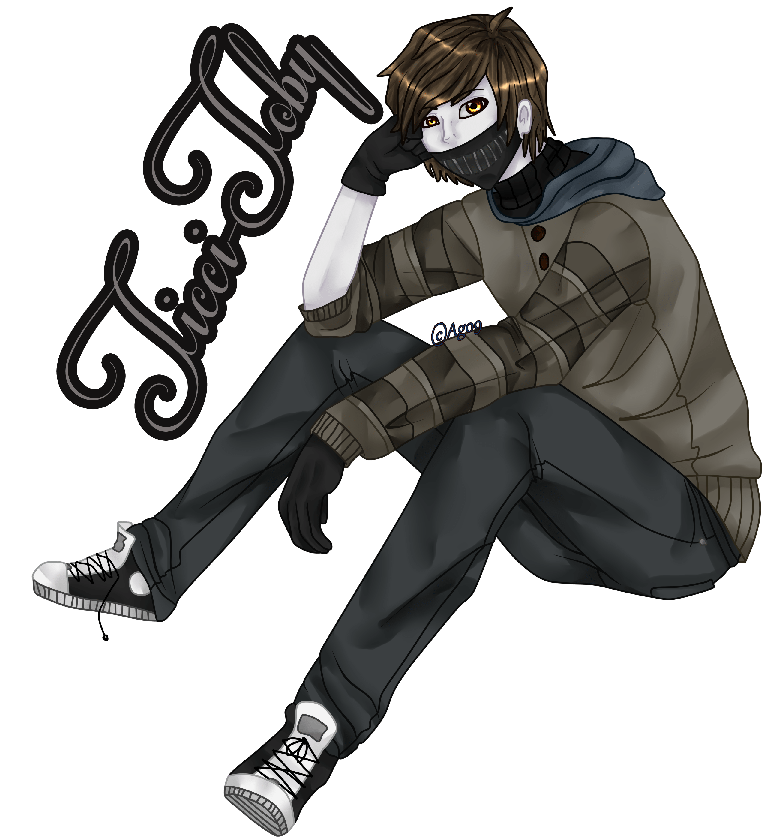 2600x2800 Fanart drawing ticci toby, Picture fanart drawing ticci toby