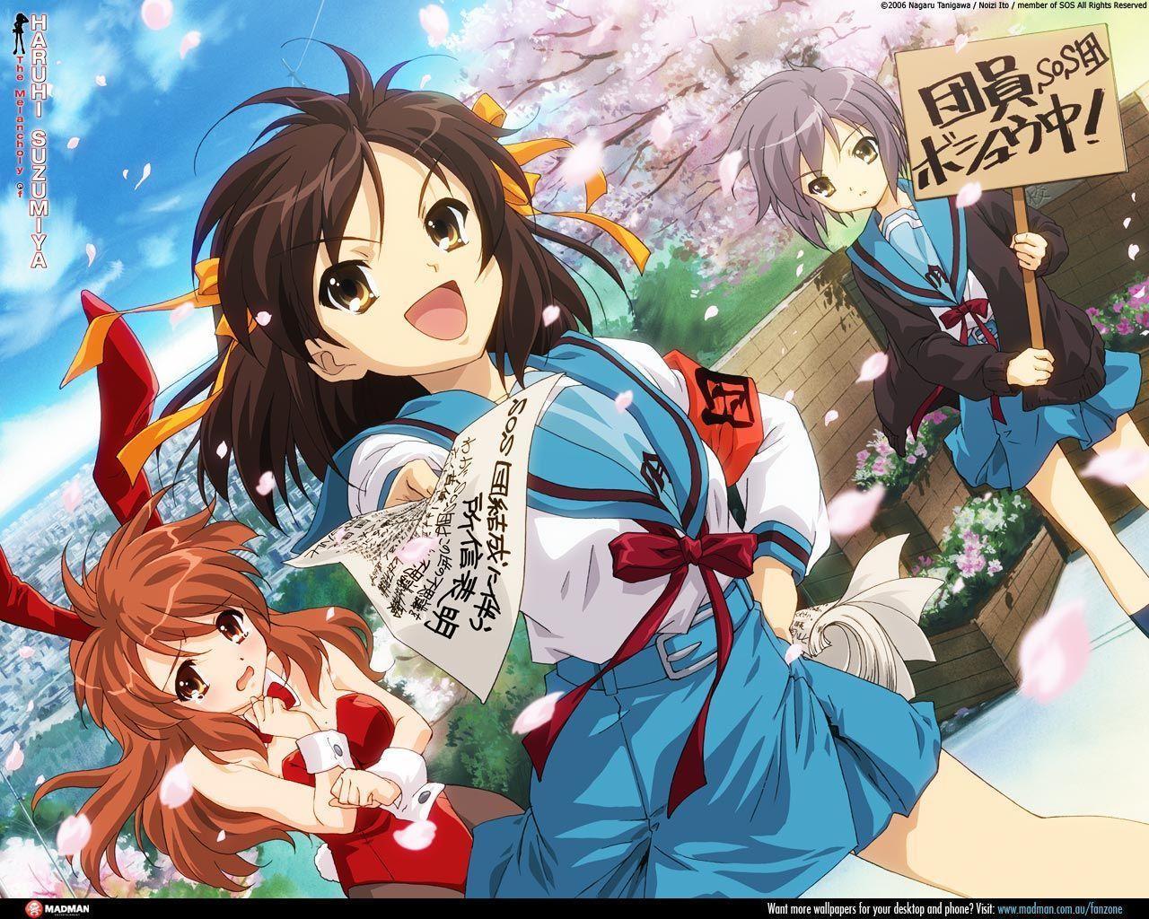 The Melancholy Of Haruhi Suzumiya Wallpaper 1920x1080