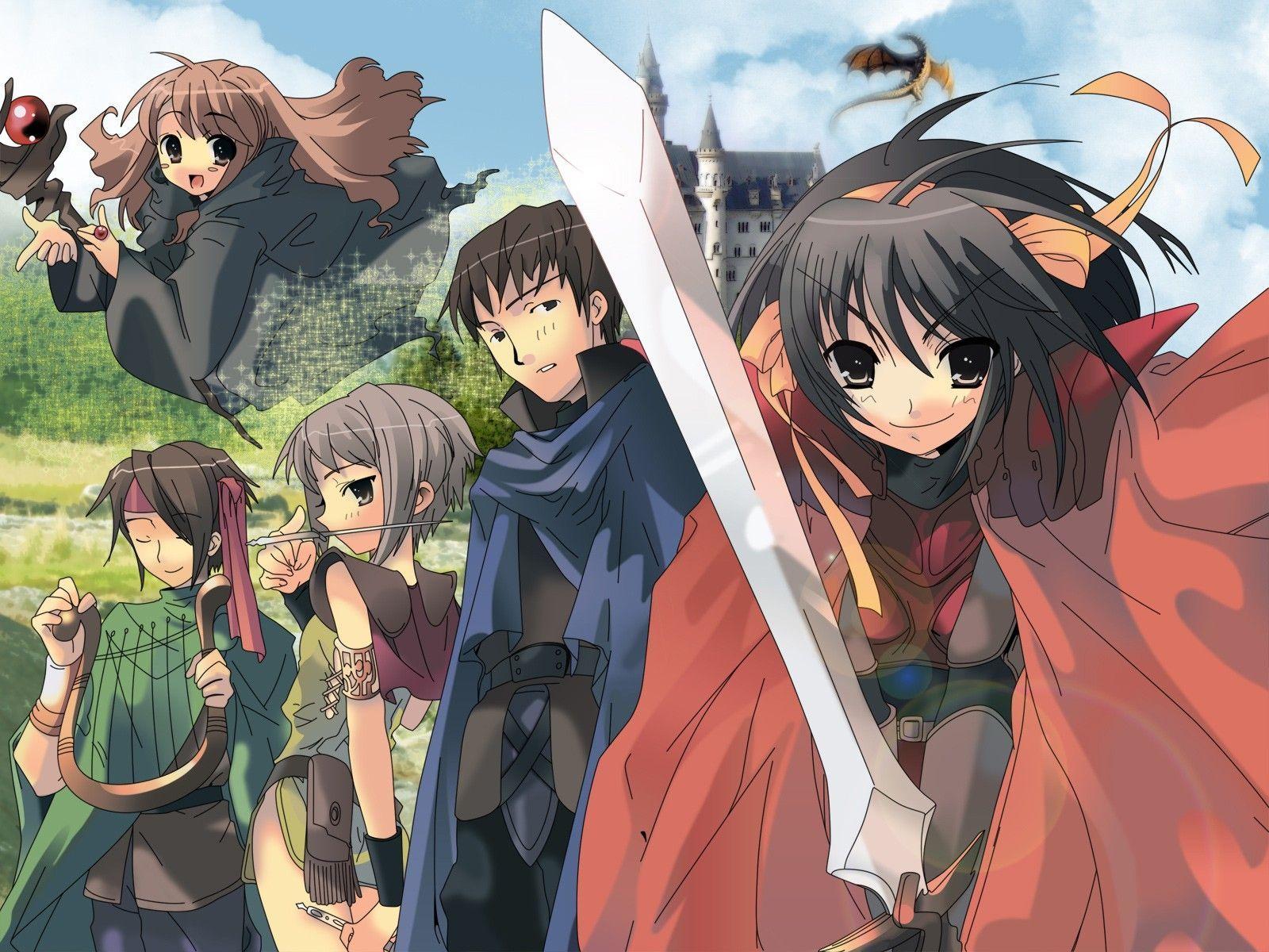 1600x1200 The Melancholy Of Haruhi Suzumiya Wallpaper Of Haruhi