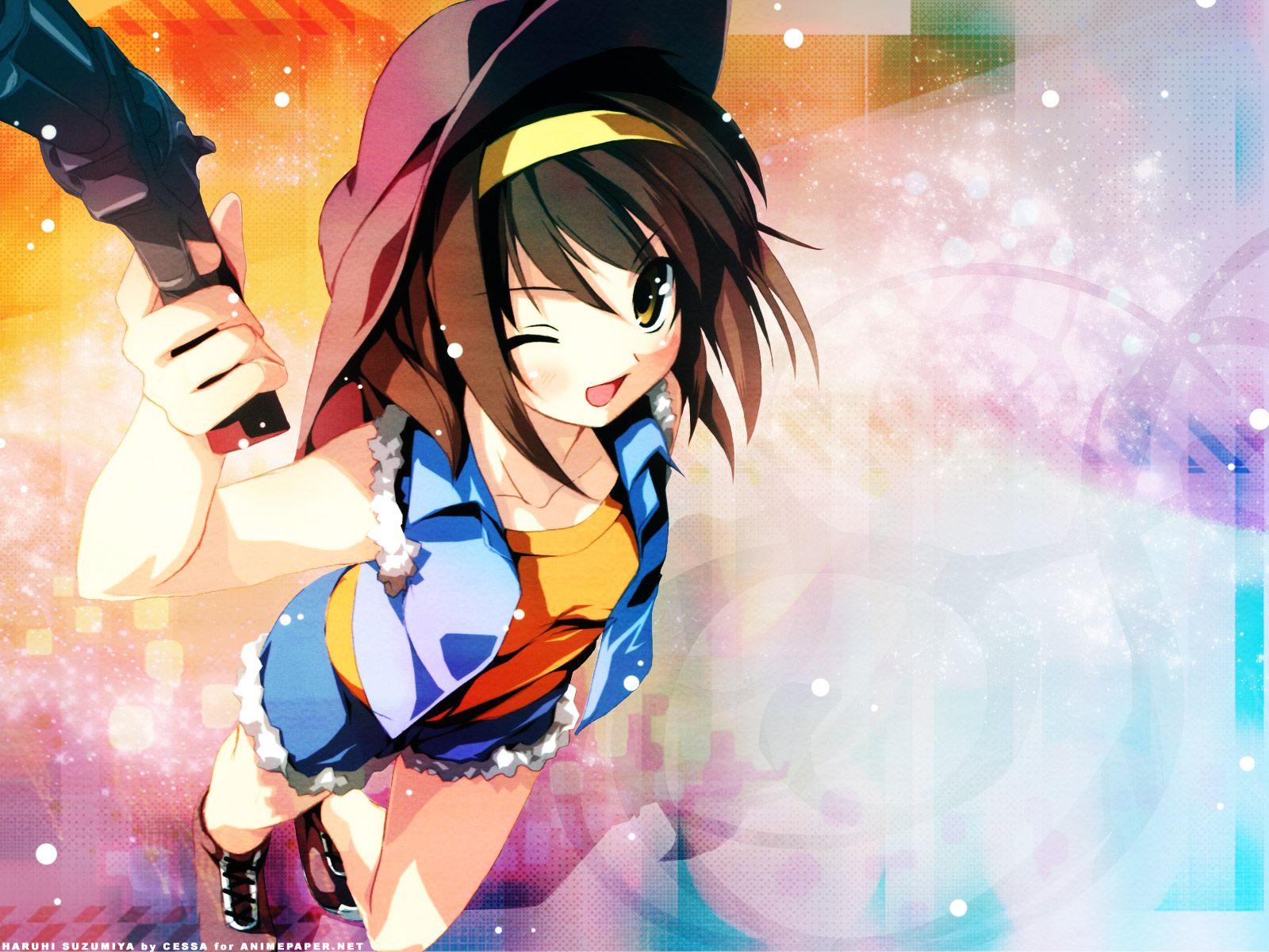 1600x1200 Haruhi Suzumiya Wallpaper