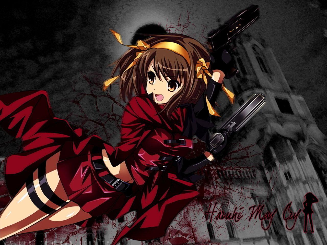 1280x960 Haruhi Suzumiya and Scan Gallery