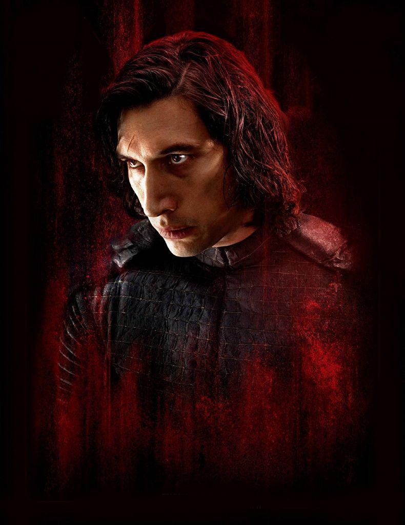 790x1024 Wallpaper Star Wars: The Last Jedi Men Kylo Ren, Adam Driver film