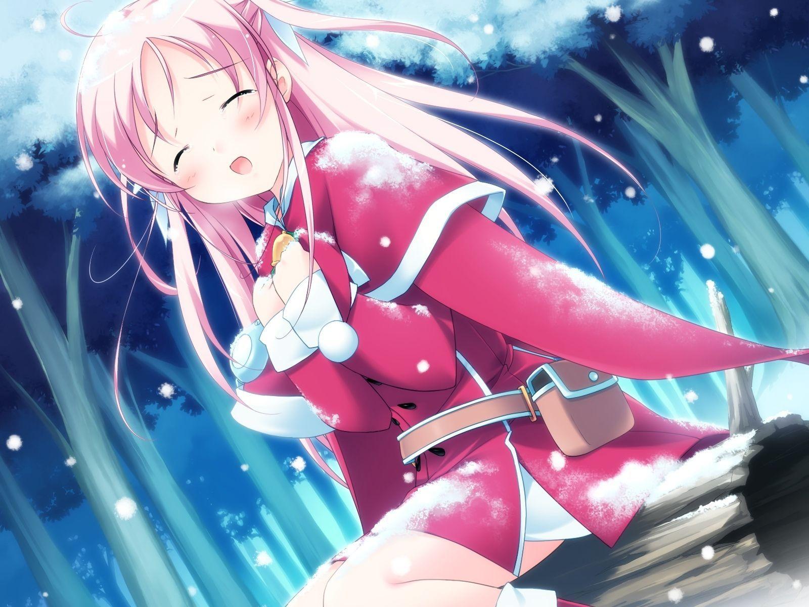 1600x1200 Anime Christmas Wallpaper. Anime Christmas