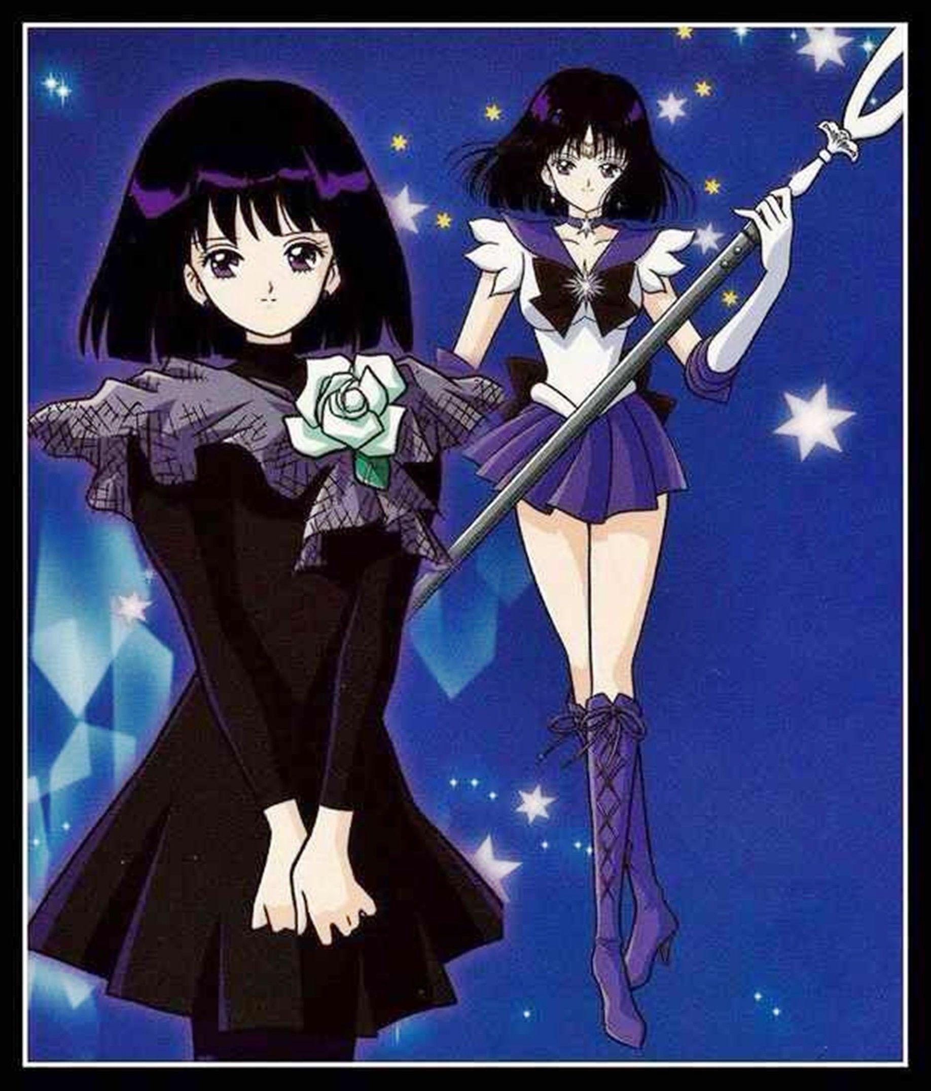 Hình nền 1836x2151 Sailor Saturn