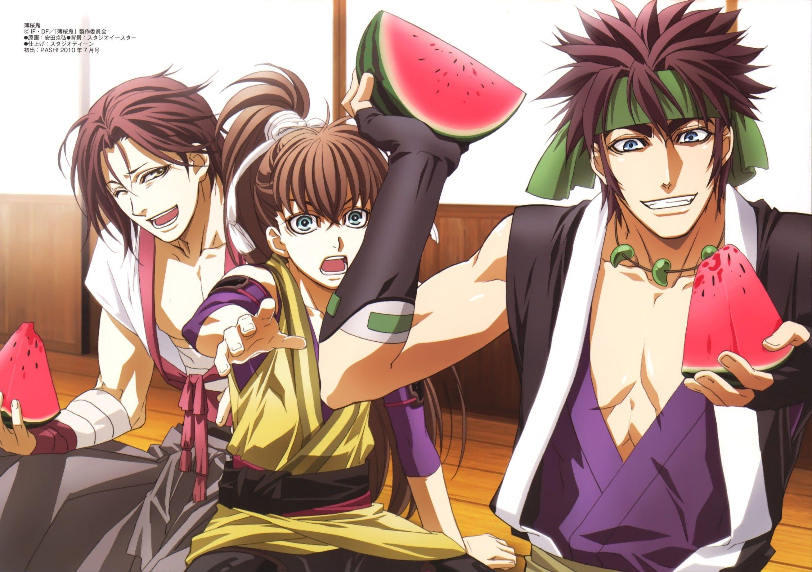 2617x1845 Hakuouki Wallpaper