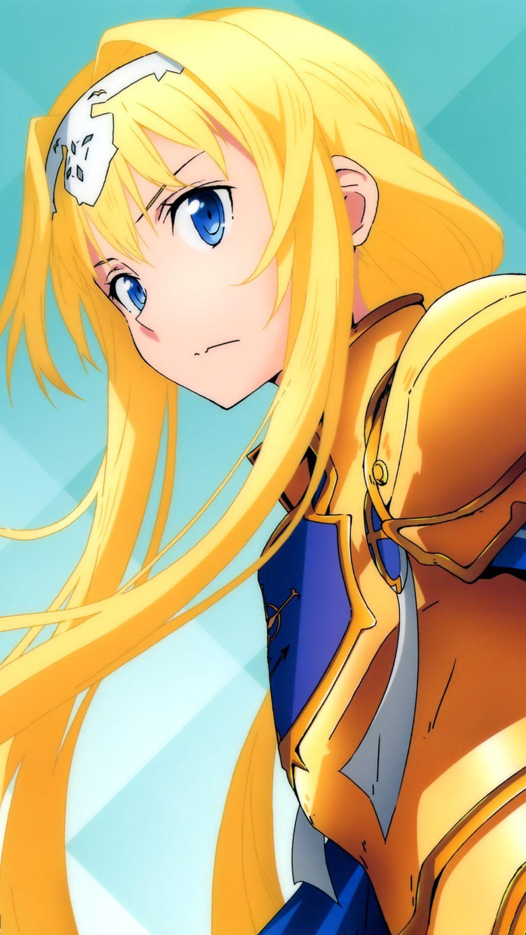 1080x1920 Sword Art Online Alicization Alice Zuberg Art Online