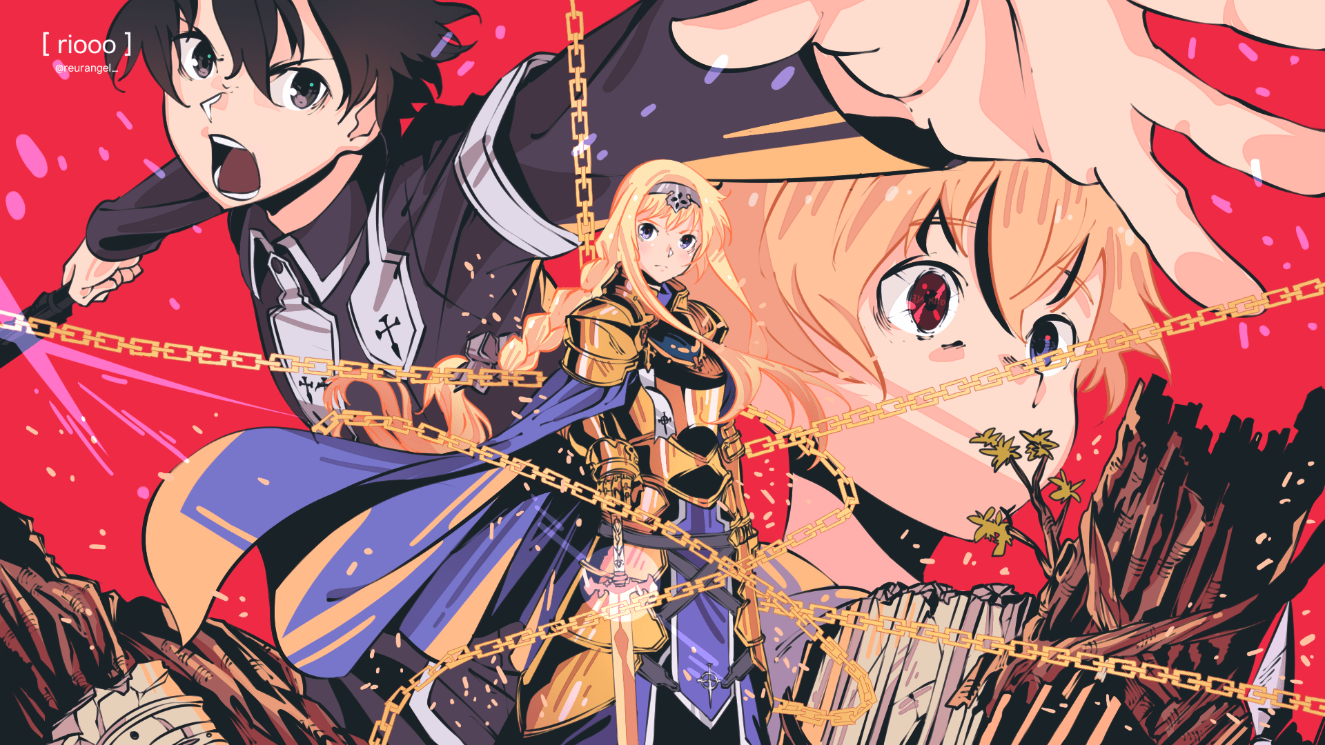 1920x1080 Sword Art Online: Alicization Wallpaper
