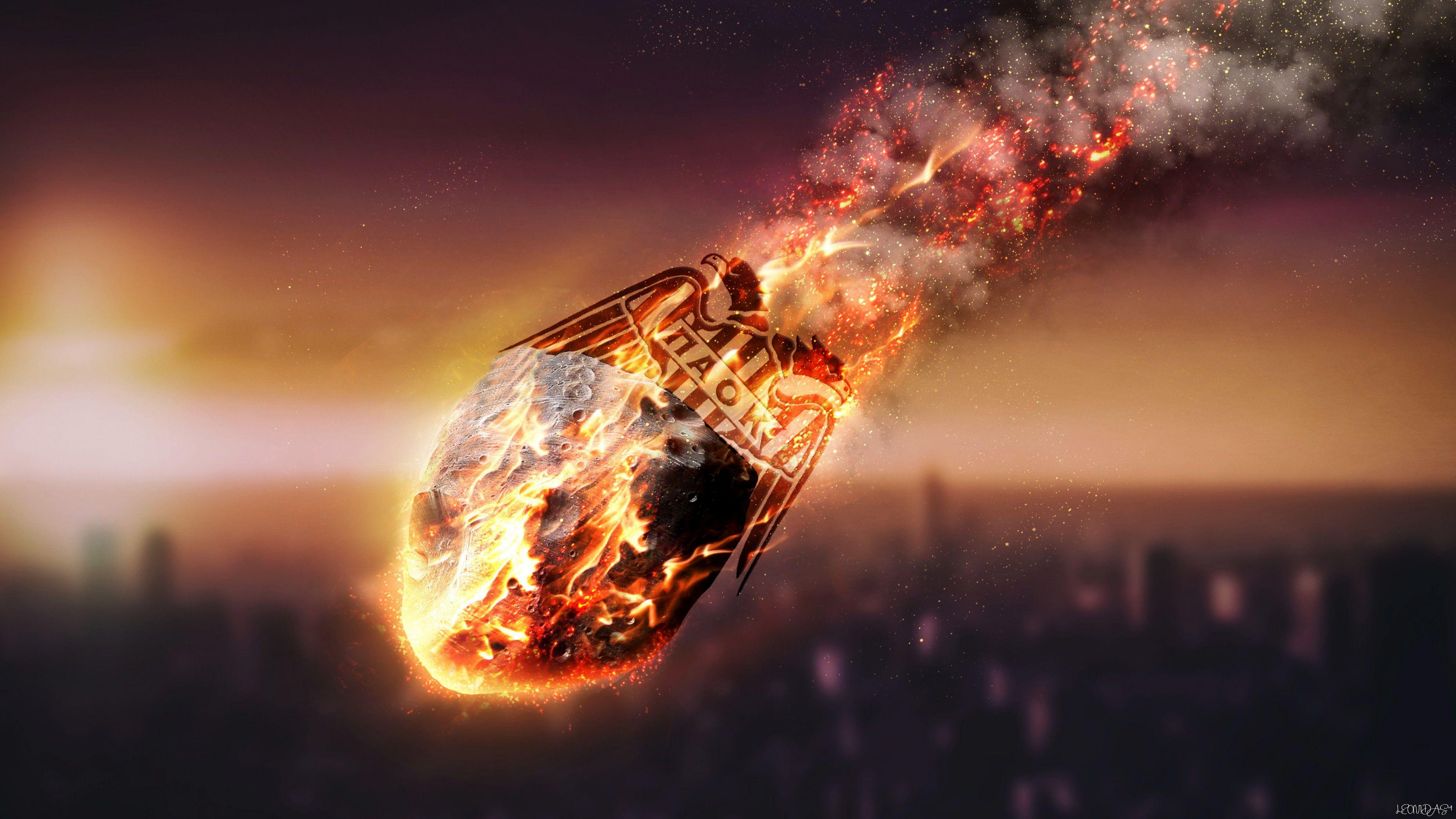 3840x2160 PAOK Meteor Wallpaper 4K