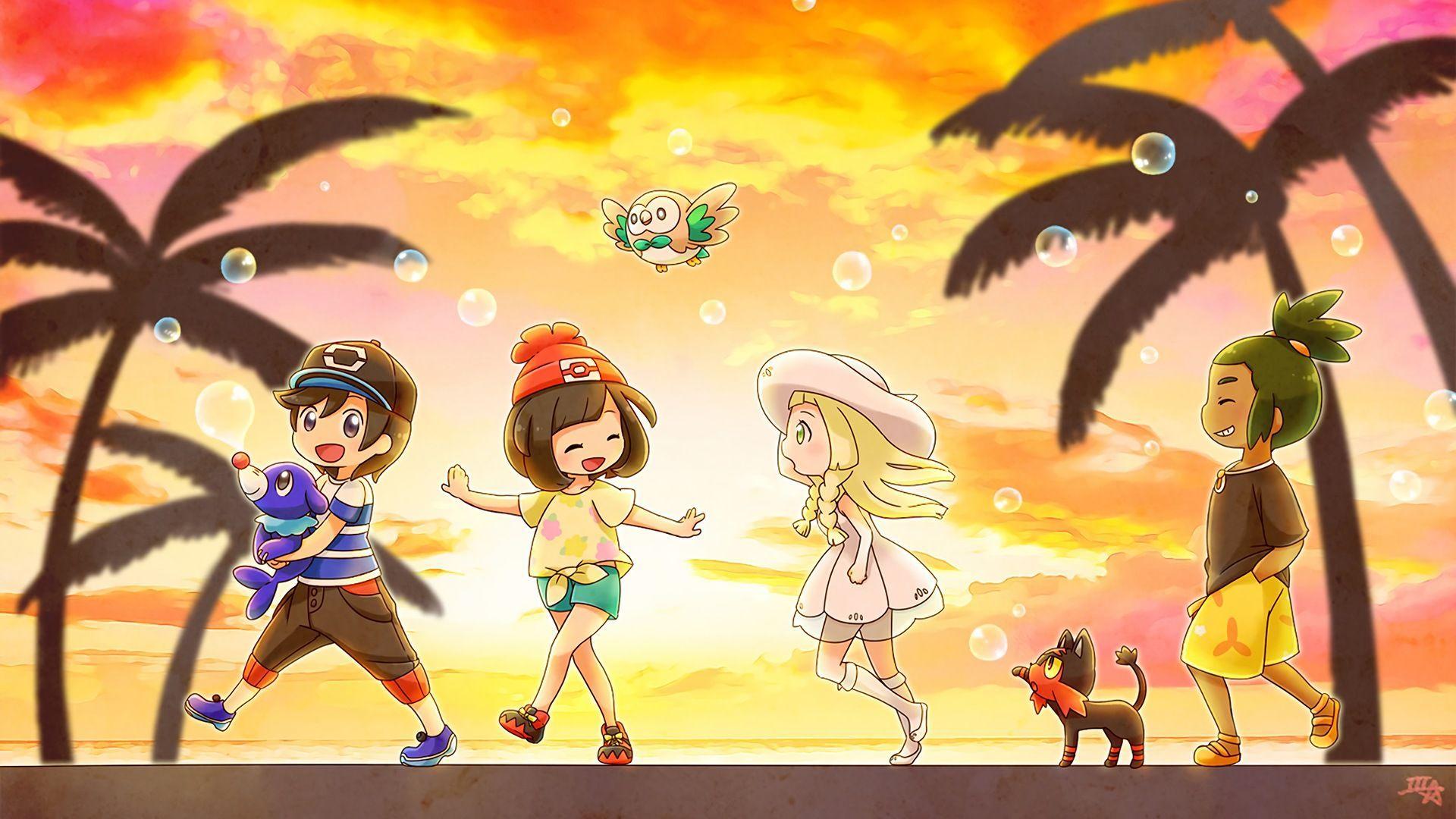 1920x1080 iPad Pokemon Sun Wallpaper And Lillie Comic, Download