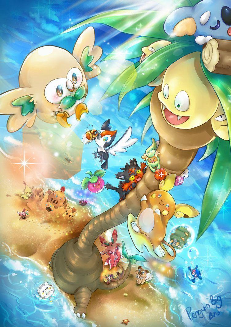 Alola Pokemon Cute Wallpapers Top Free Alola Pokemon Cute Backgrounds Wallpaperaccess