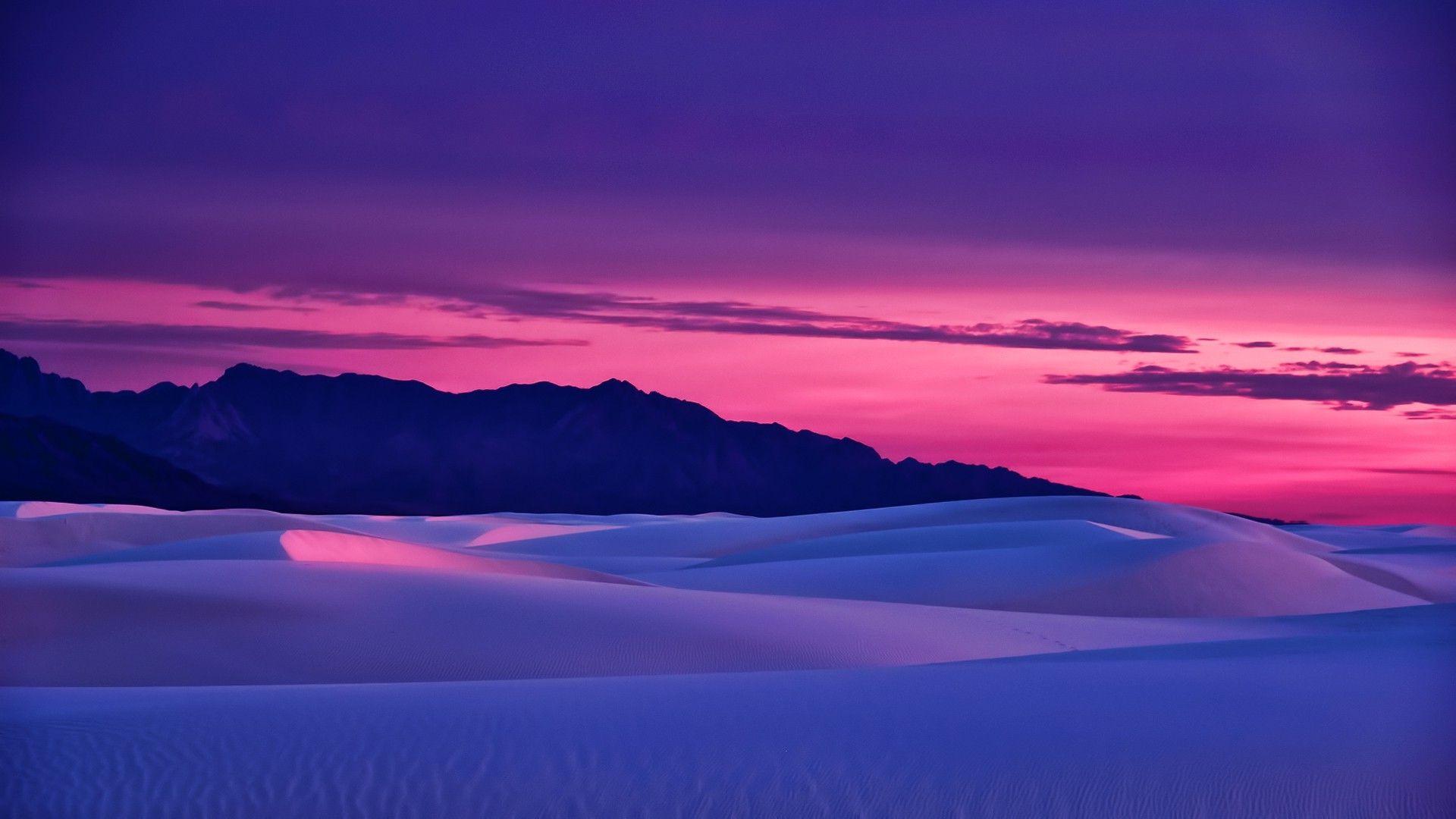 1920x1080 sunset, Mountain, Sky, Landscape, Sand, Desert Wallpaper HD