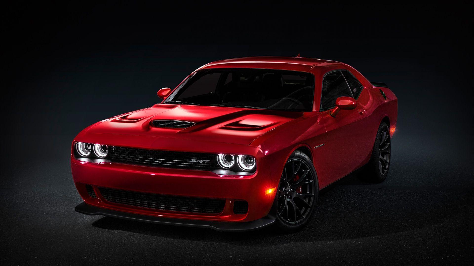 1920x1080 Download 1920x1080 HD Wallpaper dodge challenger red front view