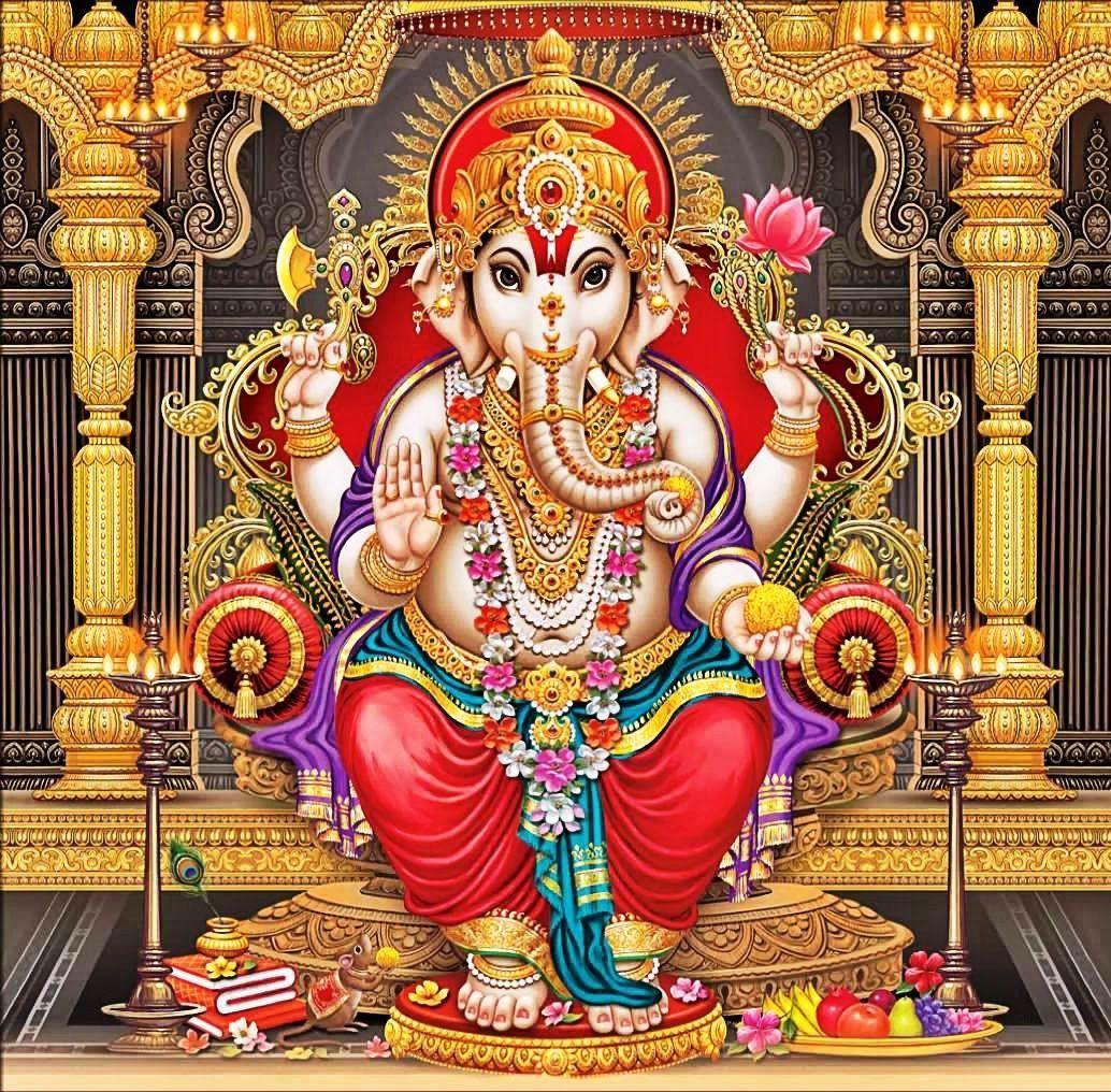 Vinayagar Wallpapers - Top Free Vinayagar Backgrounds - WallpaperAccess