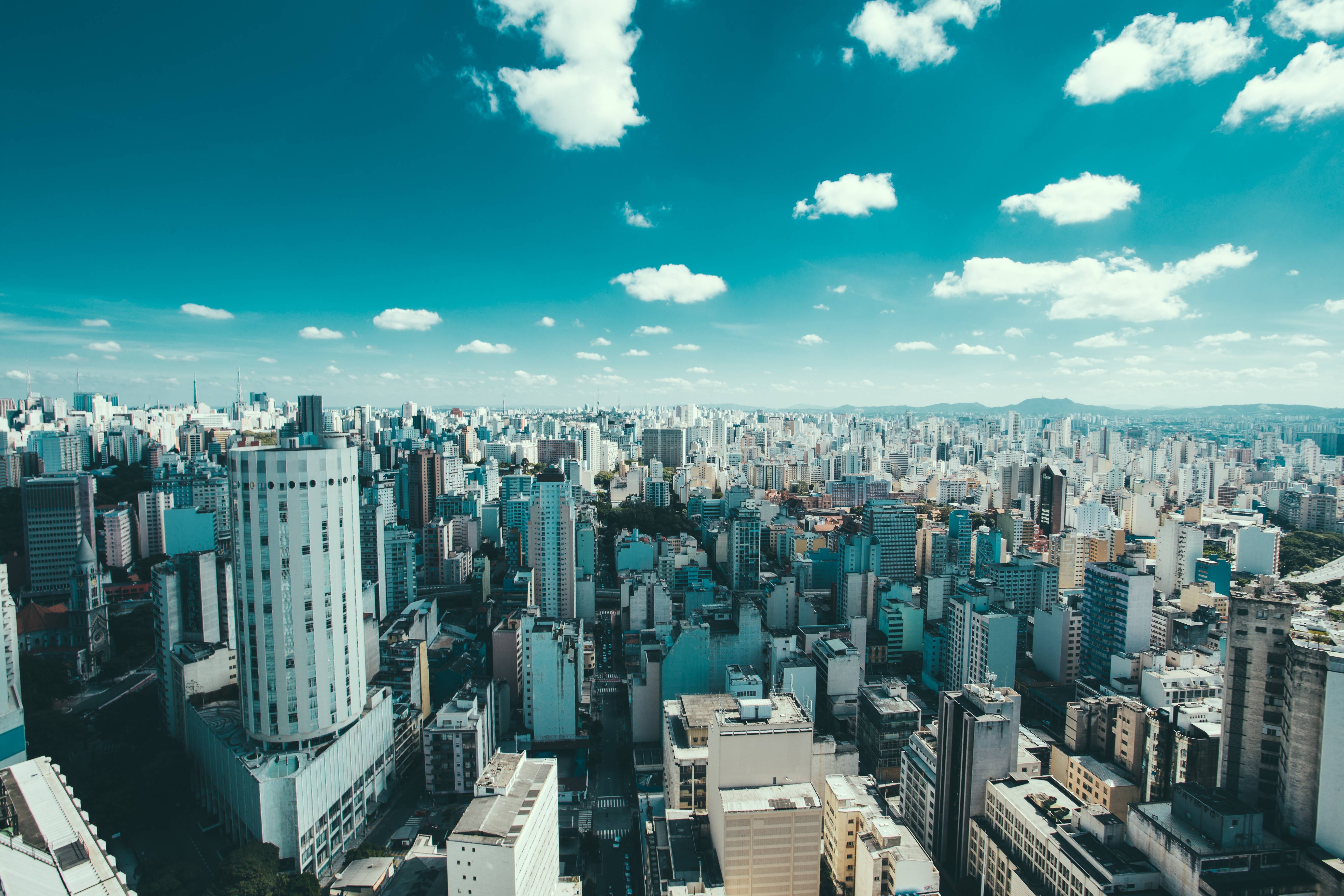 5472x3648 #sao, #buildings, #clouds, #city, #brazil, #cityscape