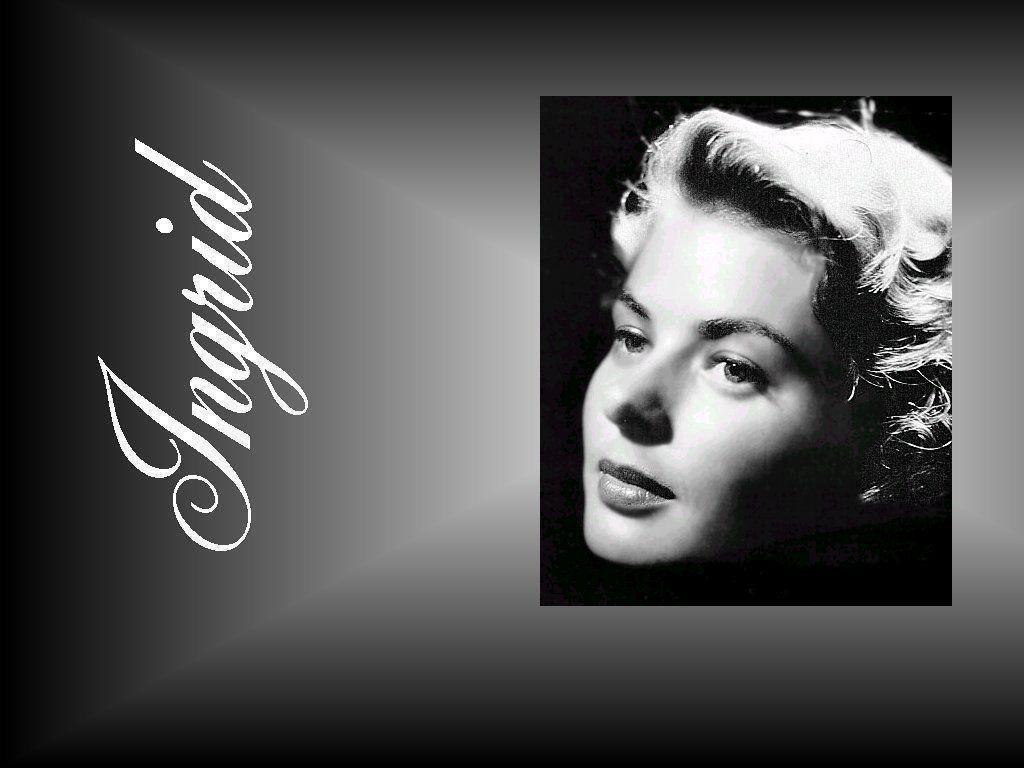 1024x768 Ingrid Bergman Wallpaper
