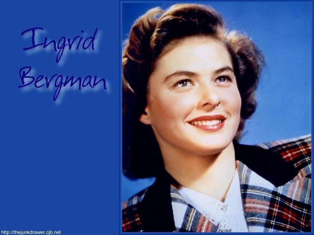 1024x768 Ingrid Bergman Wallpaper
