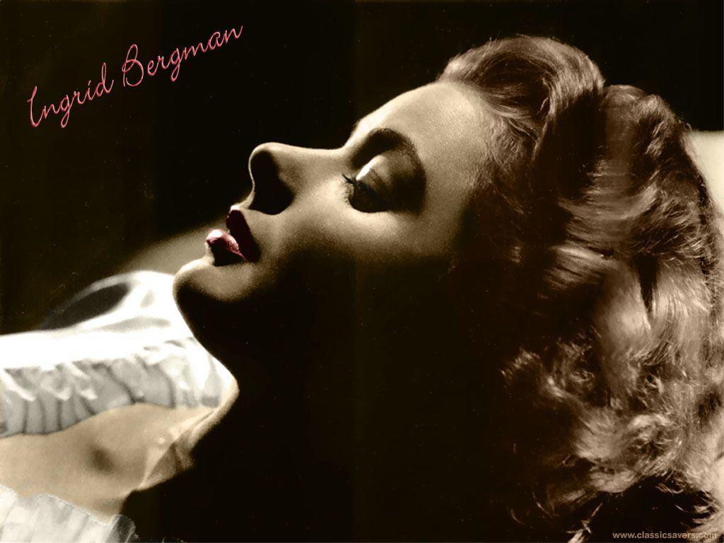 1024x768 Ingrid Bergman Wallpaper