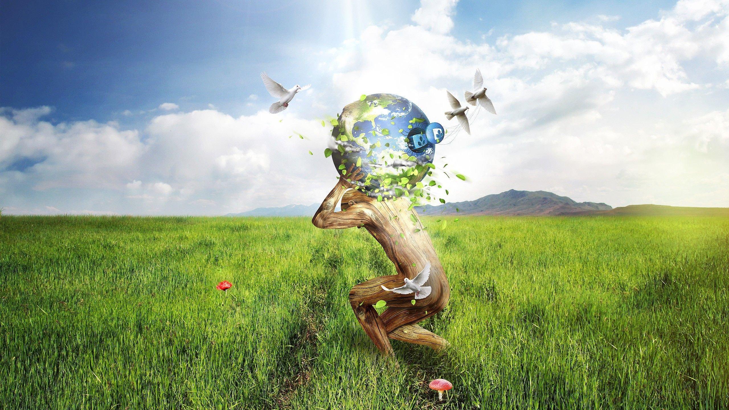 2560x1440 Earth Day wallpaper 2560x1440 desktop background