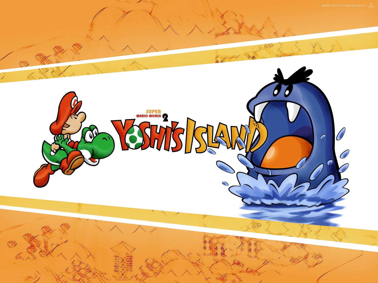 1600x1200 Super Mario World 2: Yoshi's Island wallpaper HD for desktop