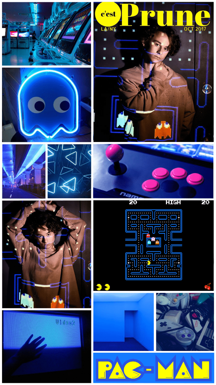 719x1280 Wyatt Oleff Blue PacMan Aesthetic