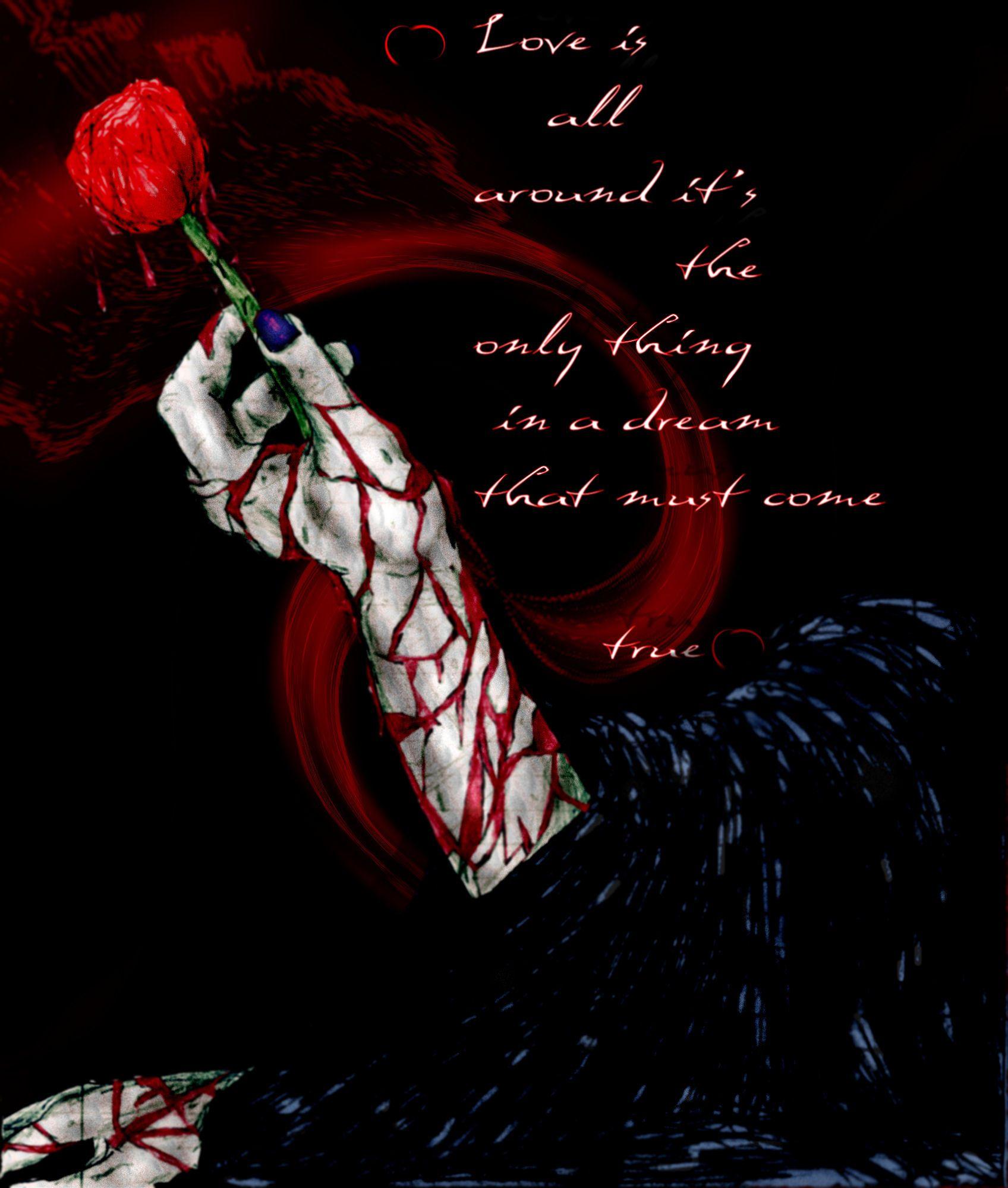 1696x2000 Bloody Gothic Wallpaper