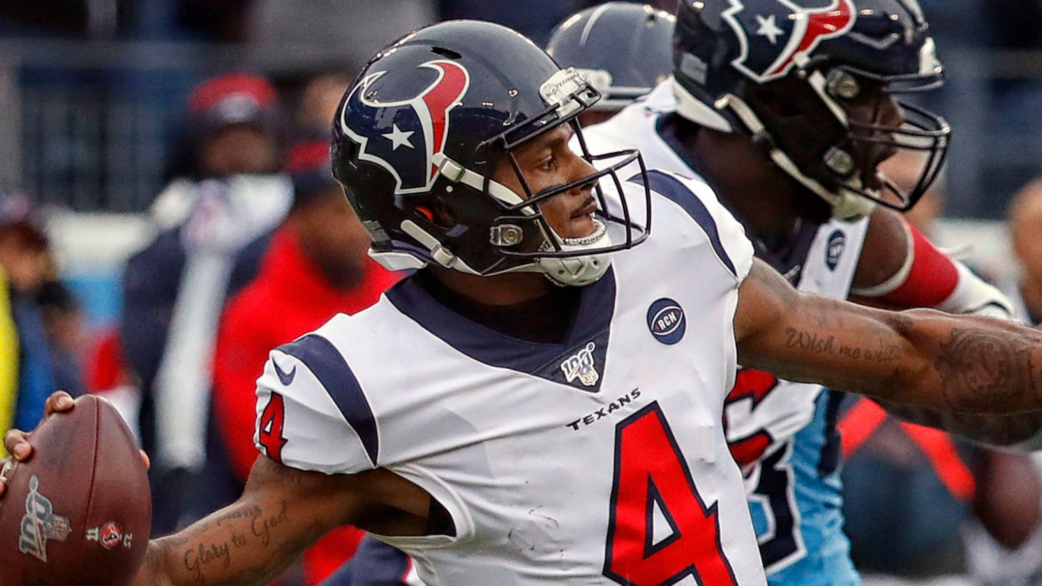 2048x1152 Houston Texans 24 21 Tennessee Titans: Deshaun Watson Throws