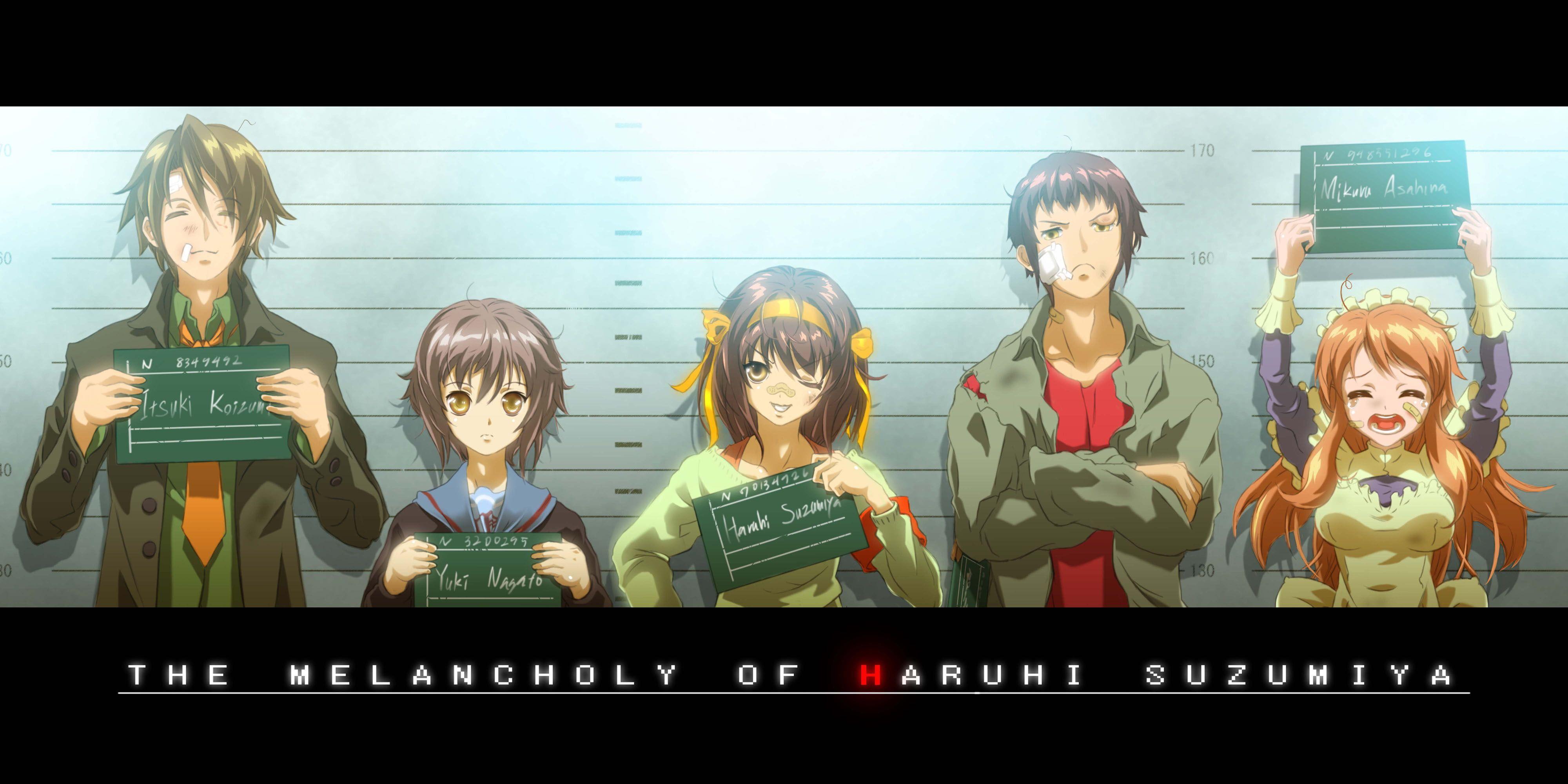 4000x2000 Kyon (Haruhi) HD wallpaper free download