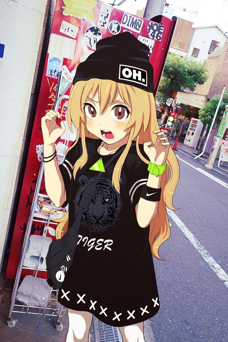750x1125 Tsundere Girls Mobile Wallpaper Free for Android