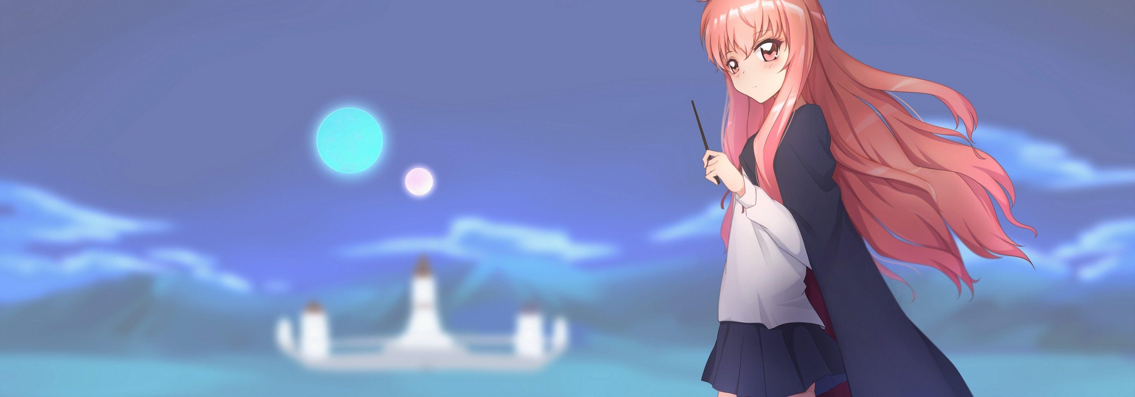 3768x1320 Download 3768x1320 Zero No Tsukaima, Louise Francoise Le Blanc De